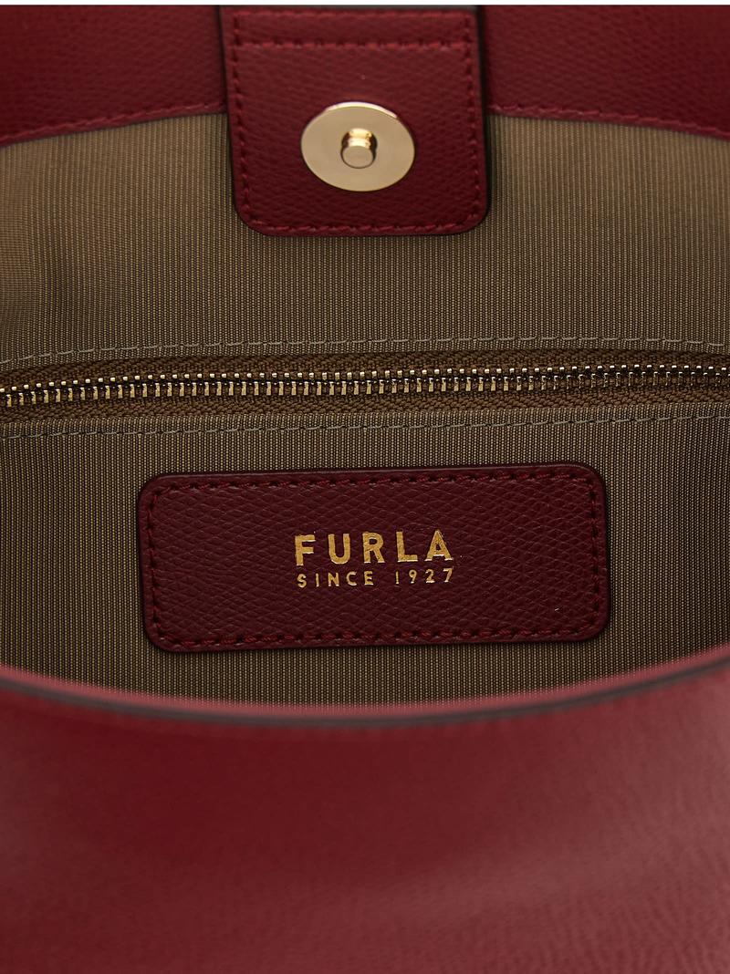 Furla Roxie Small Bucket Bag Shoulder Bag - Bordeaux