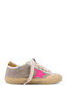 Golden Goose Super Star Penstar With Half Fox Suede Sneakers - Milkfuxia - Thumbnail 1