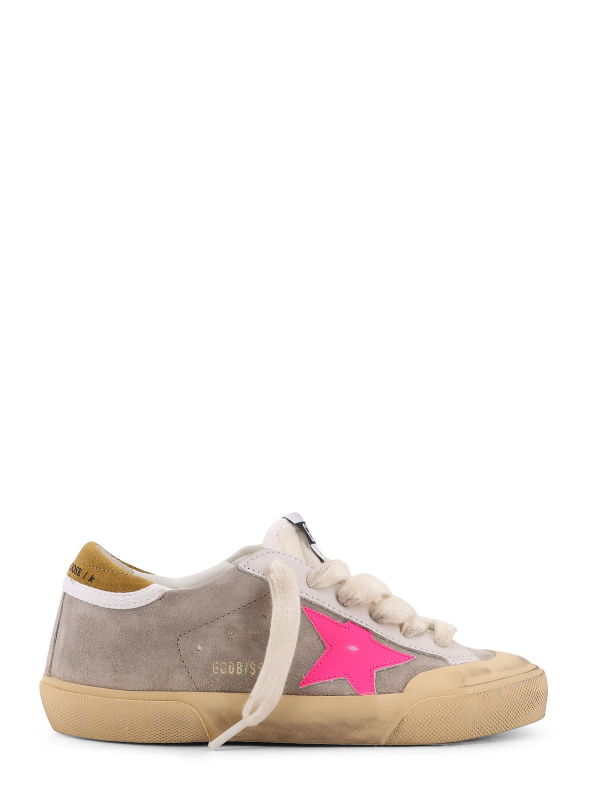 Golden Goose Super Star Penstar With Half Fox Suede Sneakers - Milkfuxia - Image 1 of 5