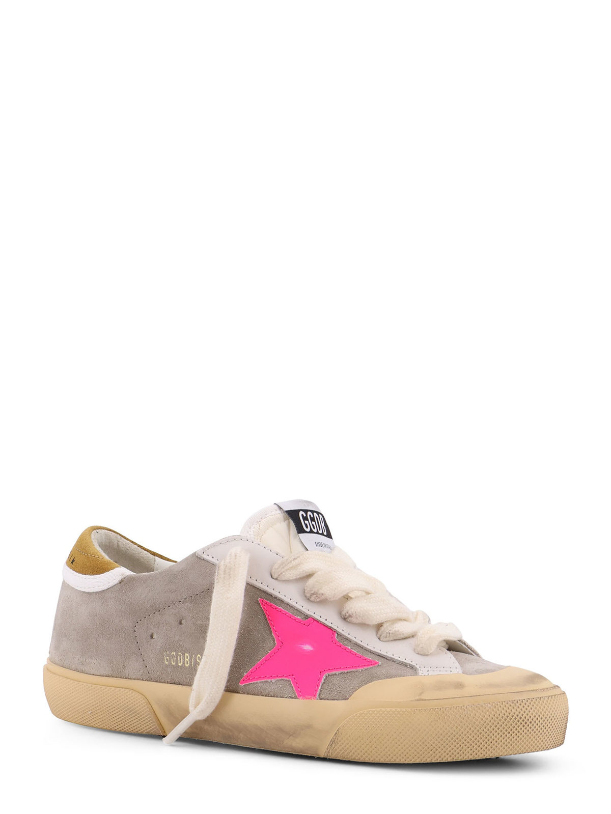 Golden Goose Super Star Penstar With Half Fox Suede Sneakers - Milkfuxia - Image 2 of 5