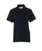 Ami Alexandre Mattiussi Ami De Coeur Polo Shirt - Black - Thumbnail 1