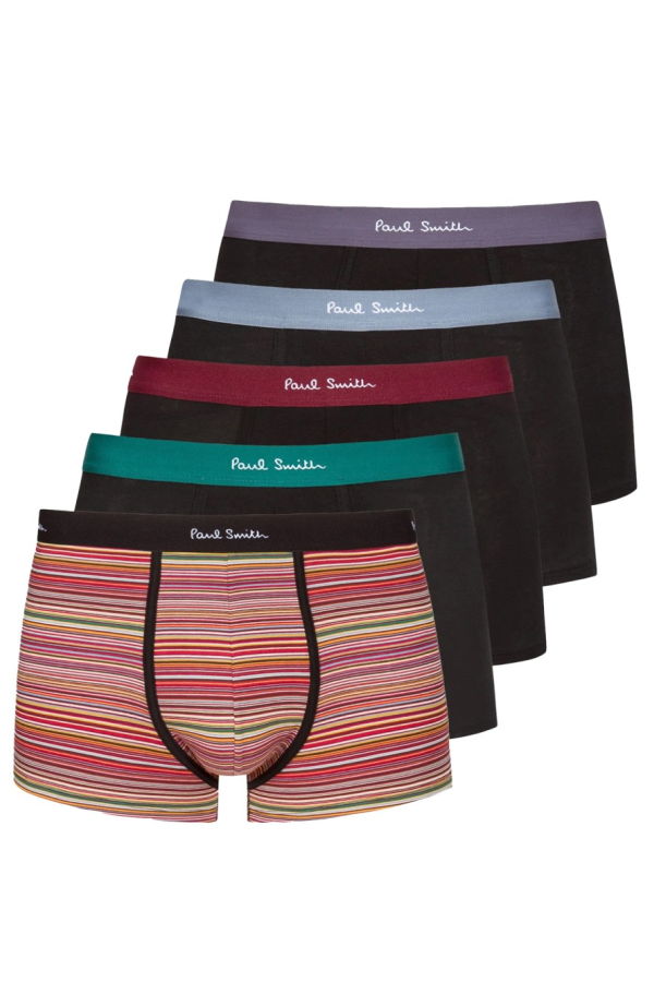 PAUL SMITH Pack Of Five Boxer Shorts - Black