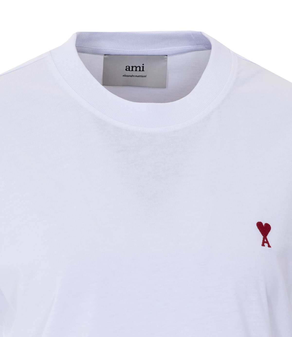 Ami Alexandre Mattiussi Quota T-Shirt - White - Image 4 of 4