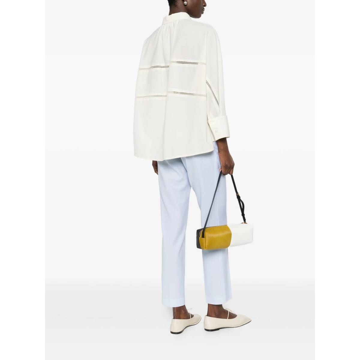 Fabiana Filippi Shirt - Cream - Image 3 of 5