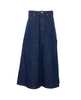 Ami Alexandre Mattiussi Denim Long Skirt - Blue - Thumbnail 1