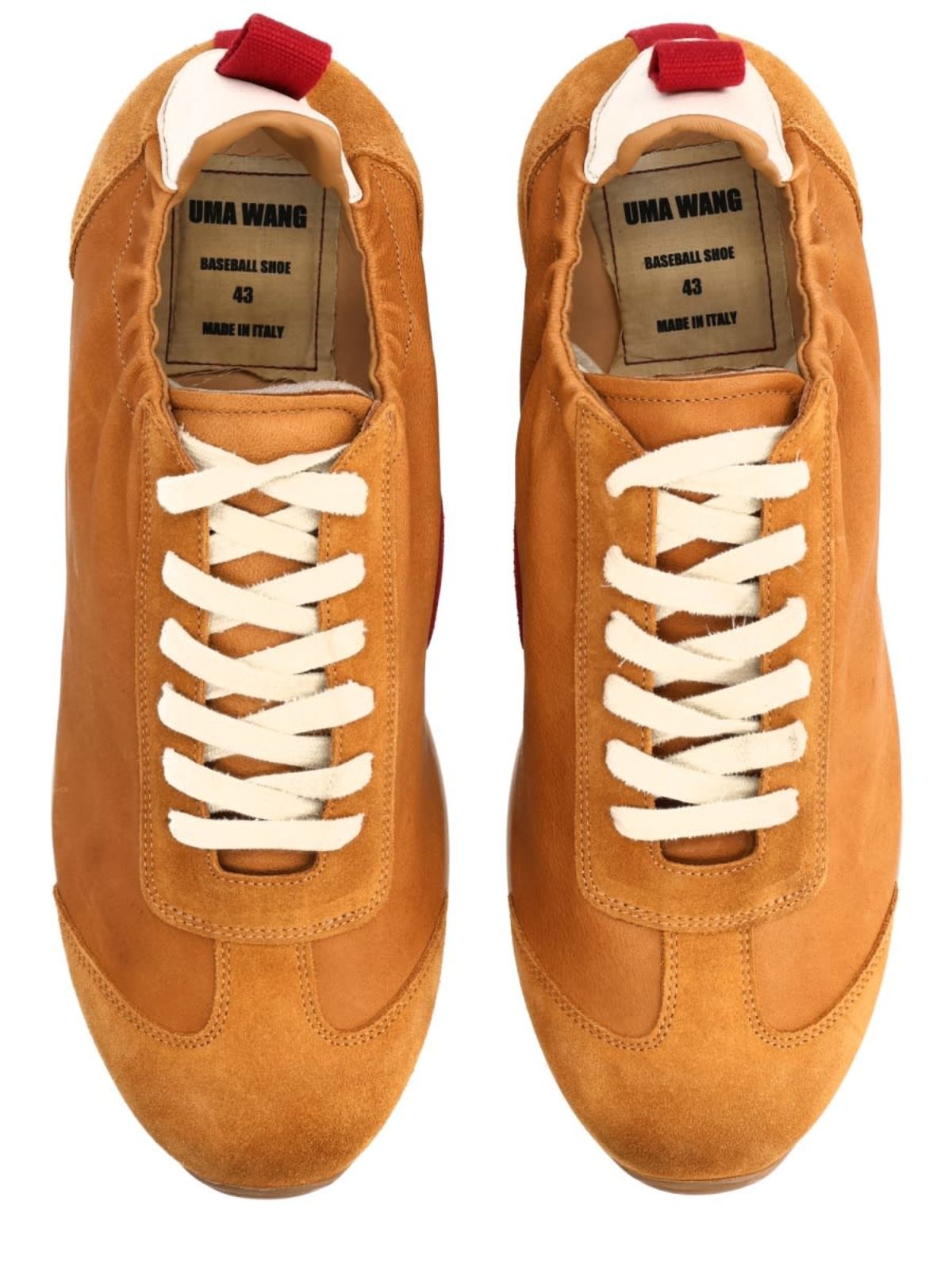 Uma Wang Leather Sneaker - Brown - Image 5 of 5