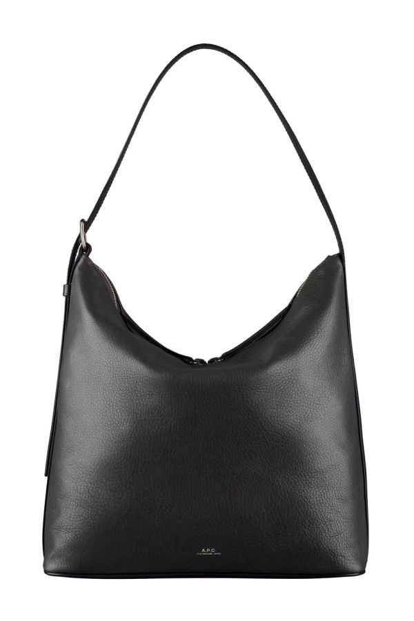 A.P.C. Vera Shoulder Bag - Black