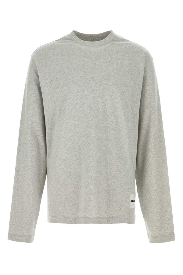 Jil Sander Cotton T-Shirt Set - Gray