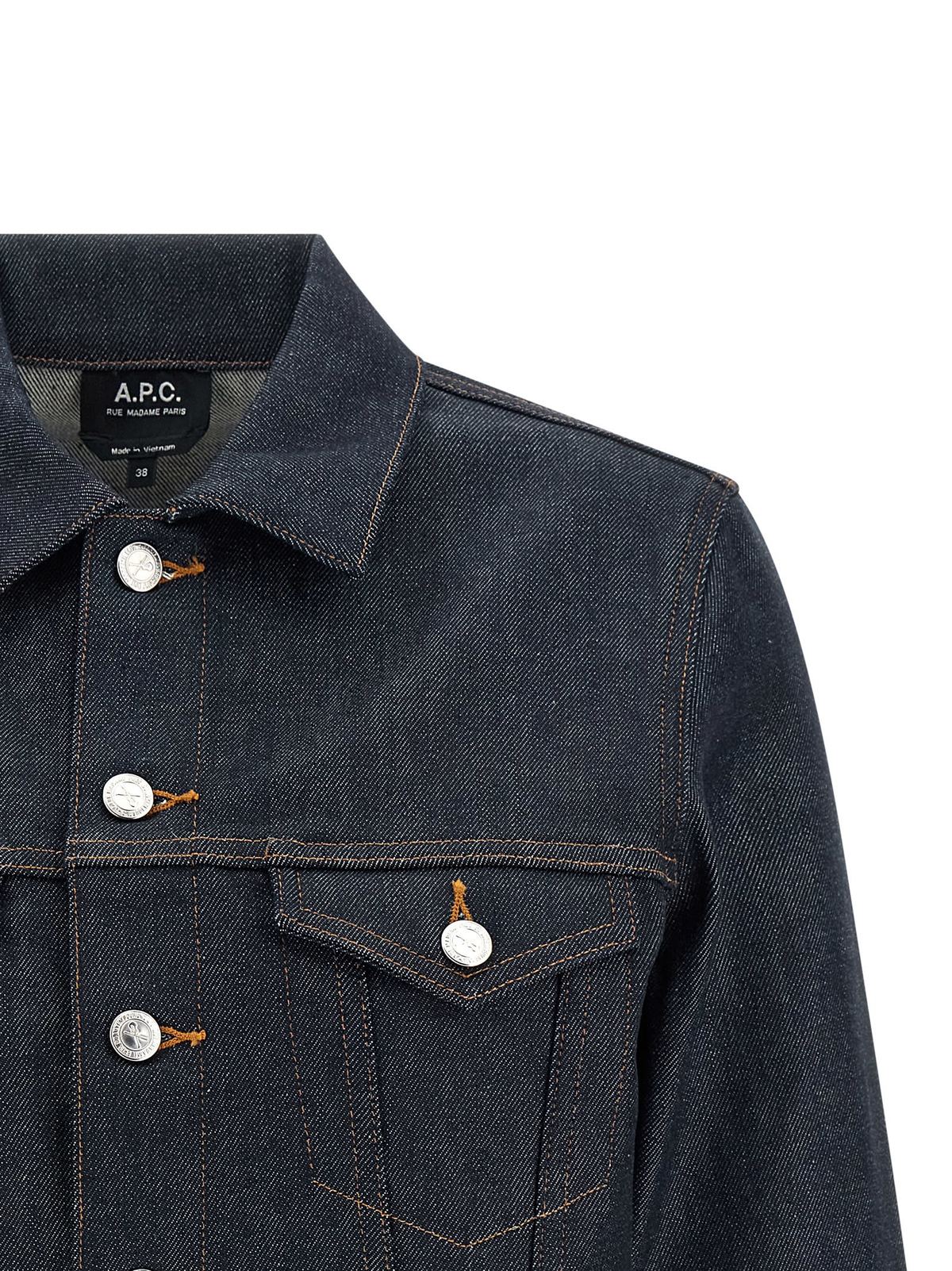 A.P.C. Dion Jacket - Blue - Image 3 of 4