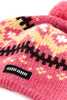 MIU MIU Embroidered Wool Beanie Hat - Rosa - Thumbnail 2