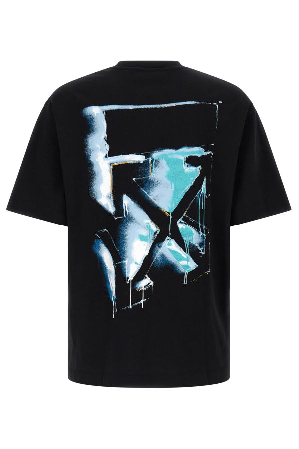 Off-White 3D Arrow Spray T-Shirt - Black