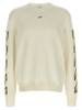 Off-White Diag Outline Sweater - Beige - Thumbnail 1