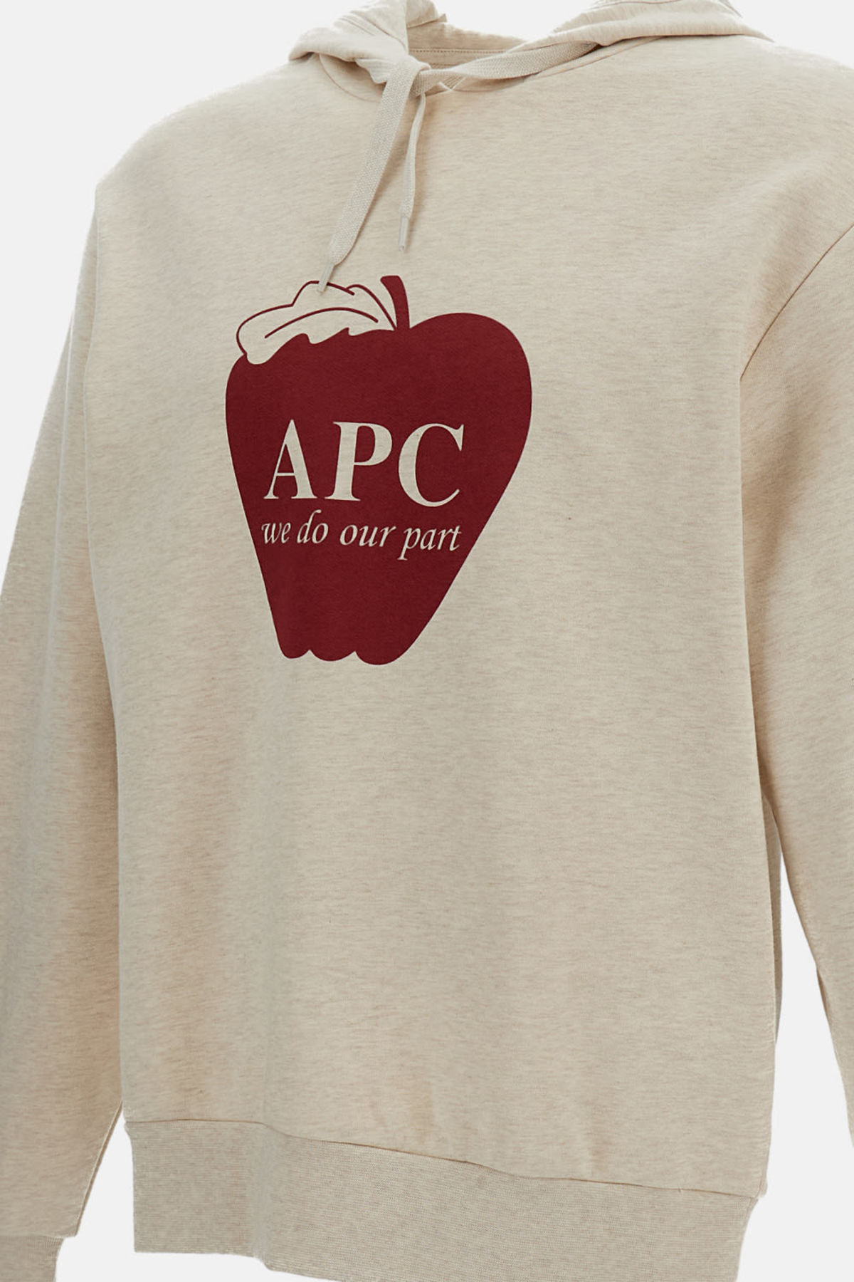 A.P.C. Hoodie Sweater - Beige - Image 3 of 3