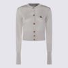Vivienne Westwood Light Grey Wool Blend Knitwear Sweater - Gray - Thumbnail 1