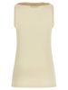 Fabiana Filippi Tweed Insert Top - Beige - Thumbnail 2