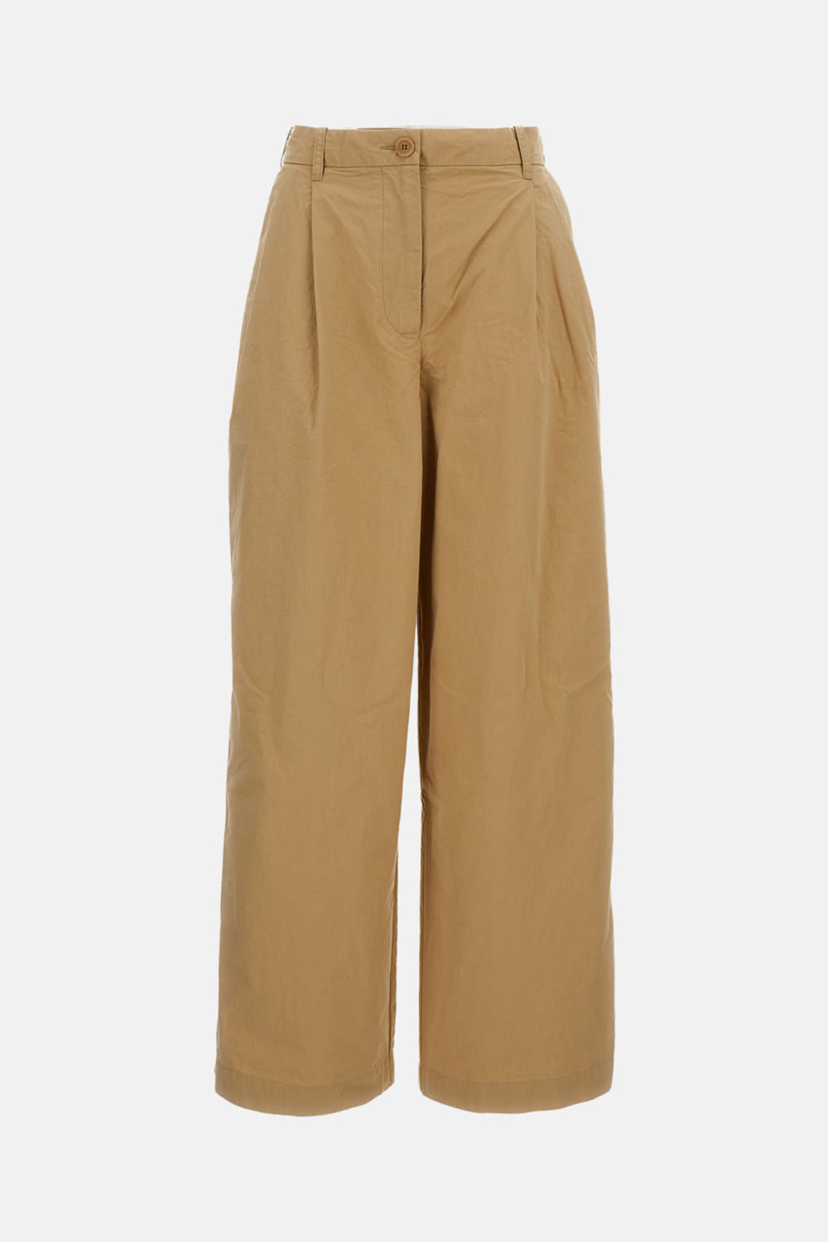 Casey Casey Cotton Sienna Trousers - Beige - Image 1 of 3