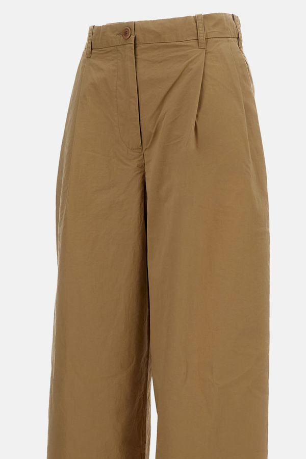 Casey Casey Cotton Sienna Trousers - Beige