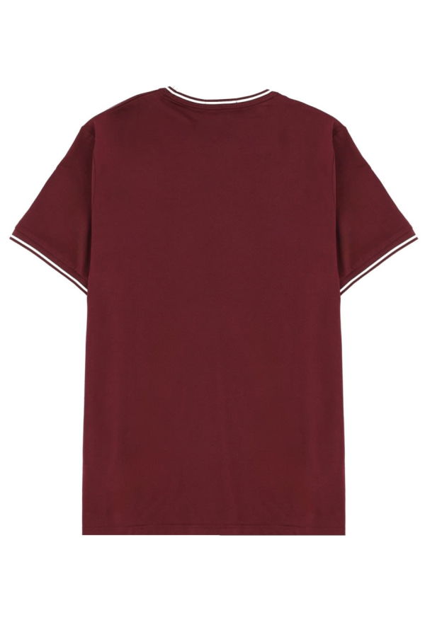 Fred Perry Logo Tee - Bordeaux