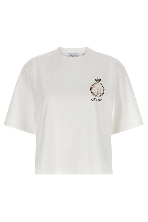 Off-White Royal Crown T-Shirt - White