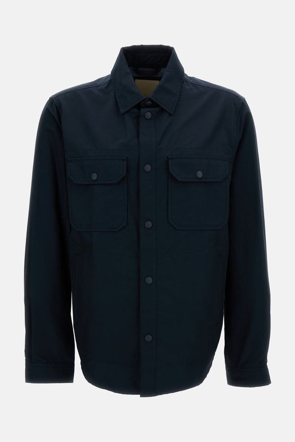 Woolrich Light Ramar Overshirt Jacket - Melton Blue Woolrich Light Ramar Overshirt Jacket - Melton Blue