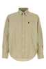 Ami Alexandre Mattiussi Sage Green Oxford Oversize Shirt - Beige Taupe - Thumbnail 1
