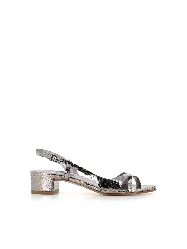 Del Carlo 12111 Sandal - Silver