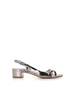 Del Carlo 12111 Sandal - Silver - Thumbnail 1