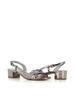 Del Carlo 12111 Sandal - Silver - Thumbnail 2