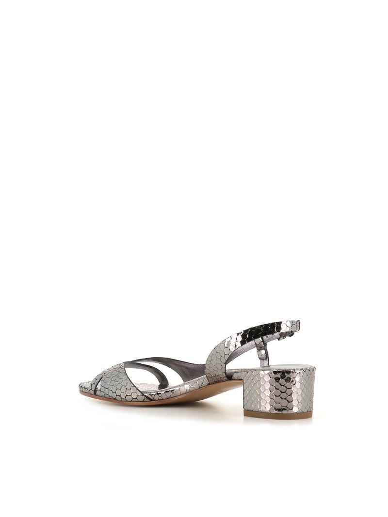 Del Carlo 12111 Sandal - Silver