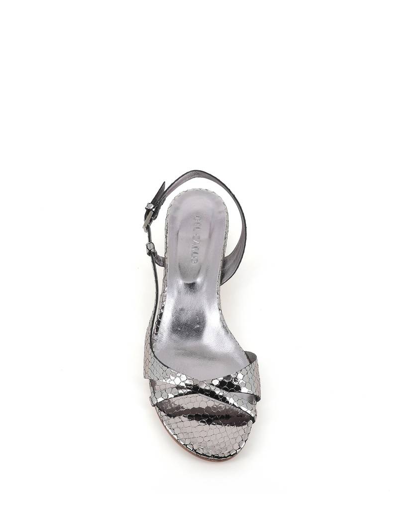 Del Carlo 12111 Sandal - Silver