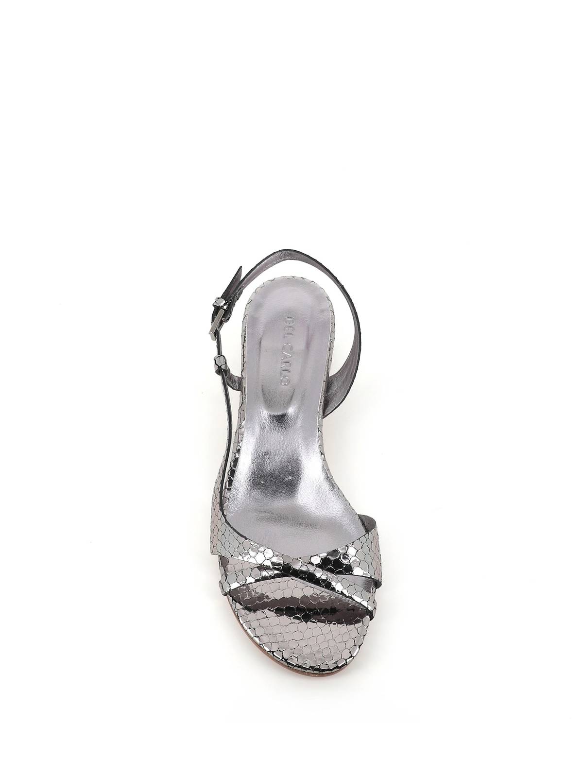 Del Carlo 12111 Sandal - Silver - Image 4 of 5