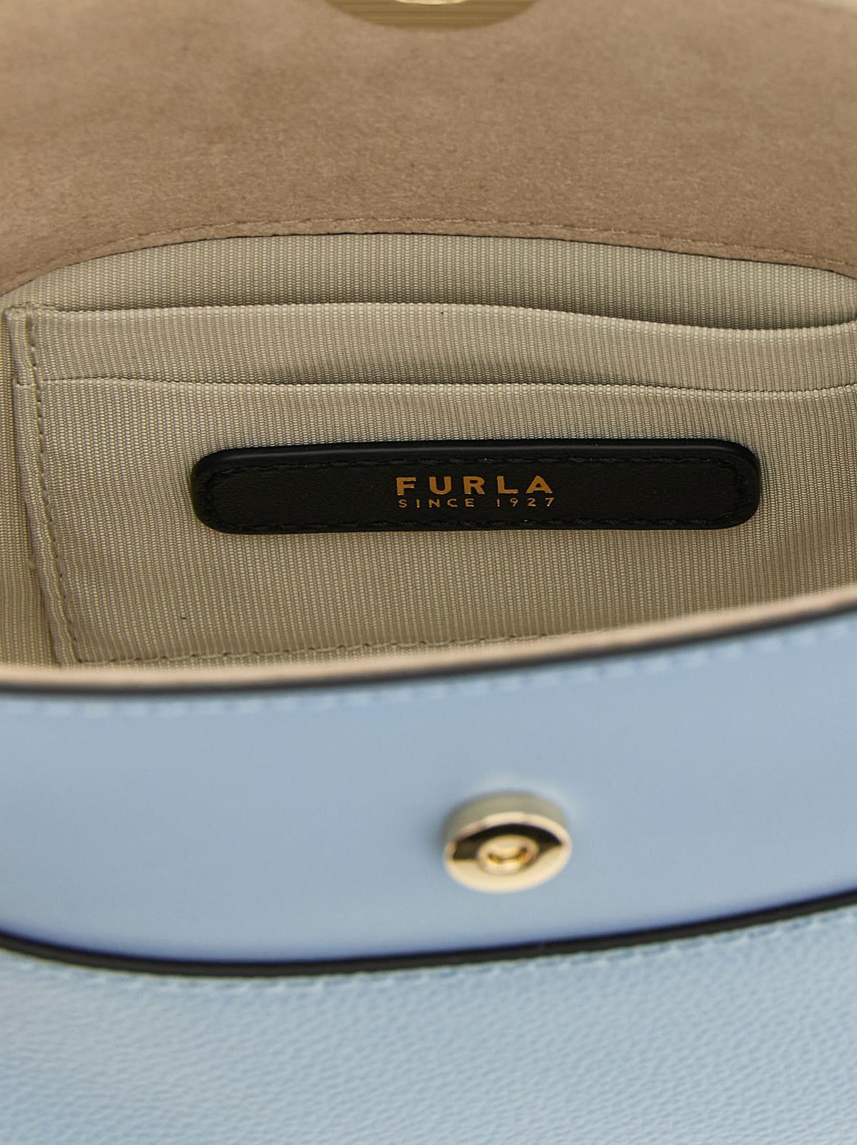 Furla Nicole Mini Handbag - Light Blue - Image 4 of 4