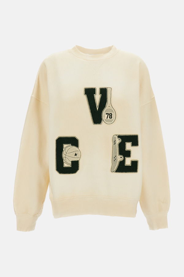 Golden Goose Boxy Sweater - White