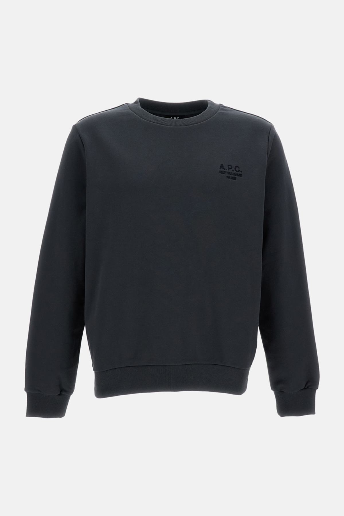 A.P.C. Standard Sweat Rue Madame Sweatshirt - Black - Image 1 of 3