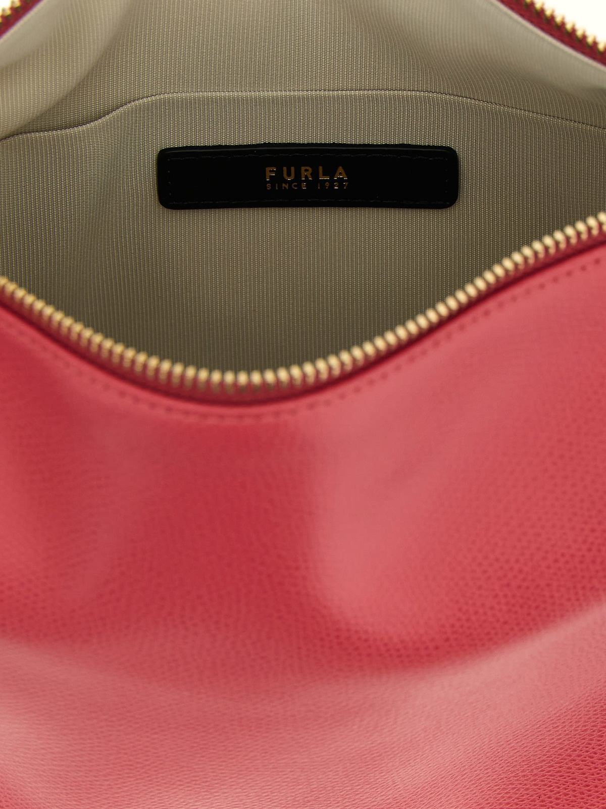 Furla Tonie Mignon Shoulder Bag - Fuchsia - Image 4 of 4