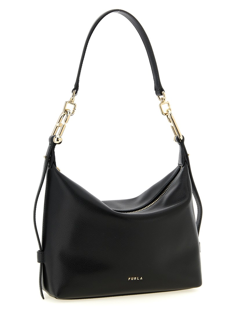 Furla Tonie Mignon Shoulder Bag - Black