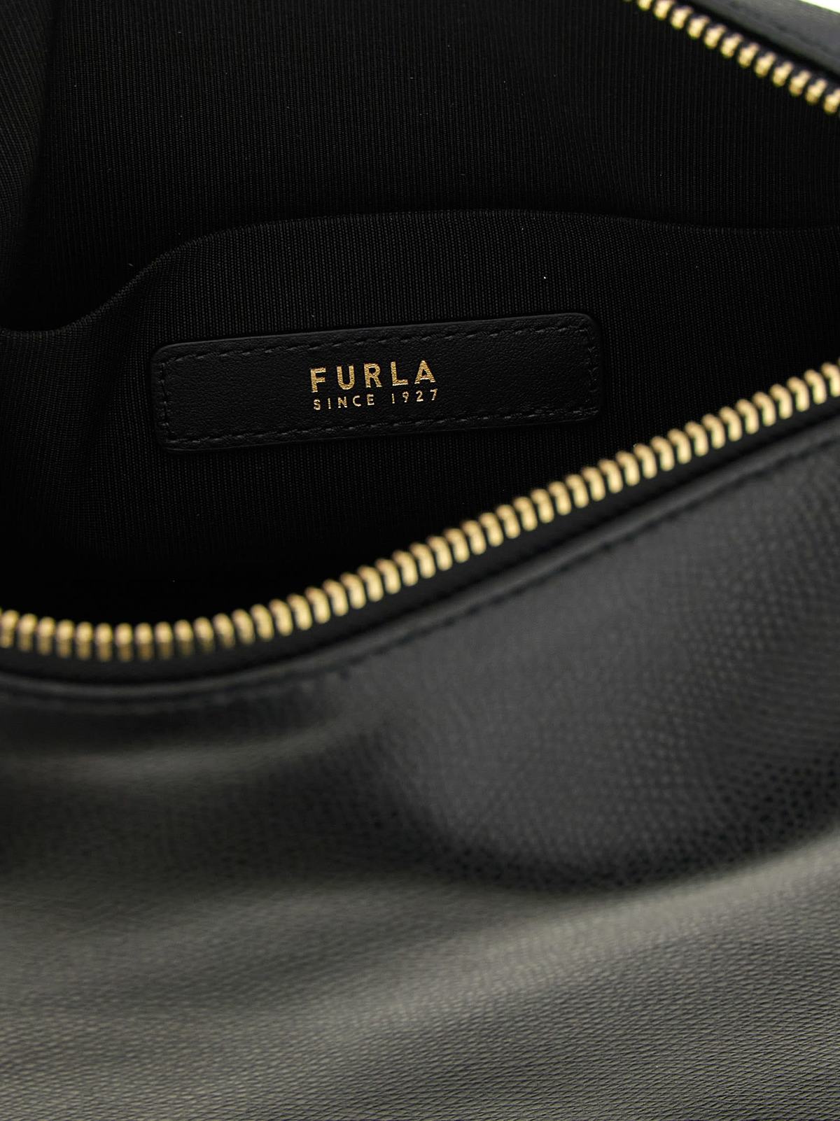 Furla Tonie Mignon Shoulder Bag - Black - Image 4 of 4