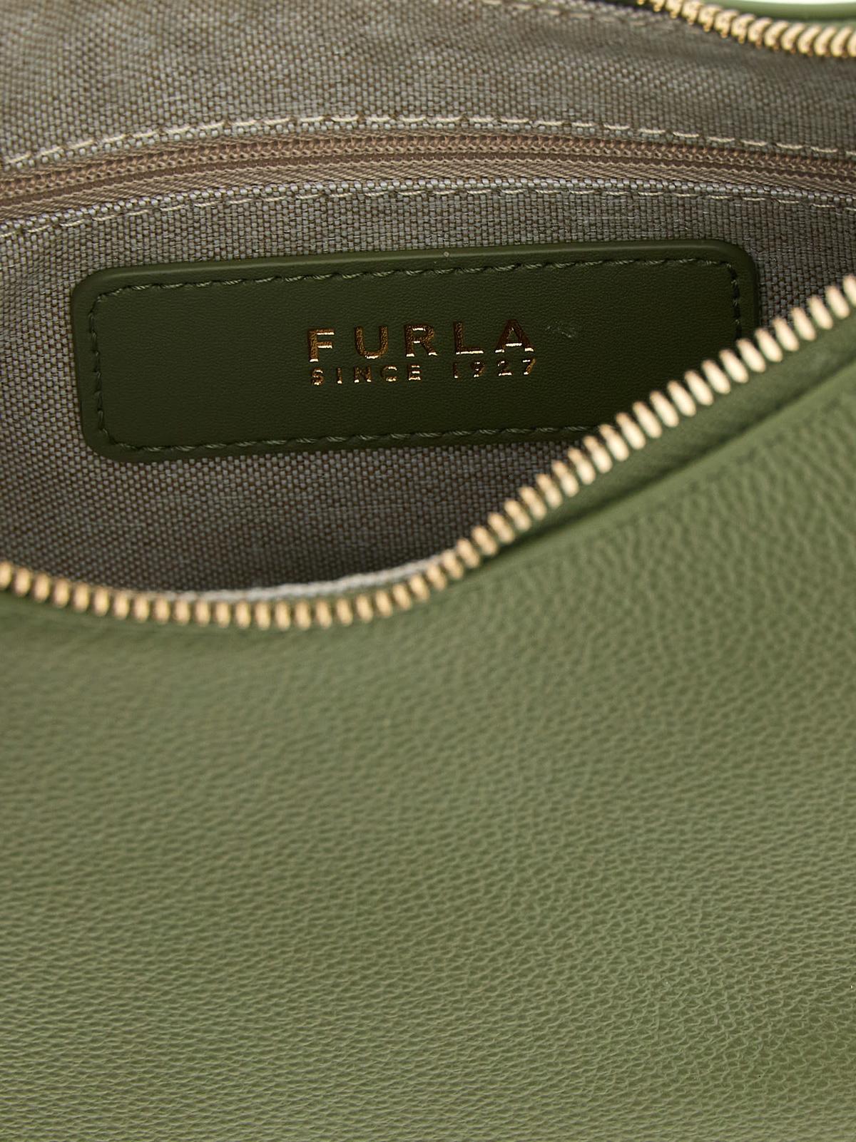 Furla Goccia Small Shoulder Bag - Green - Image 4 of 4