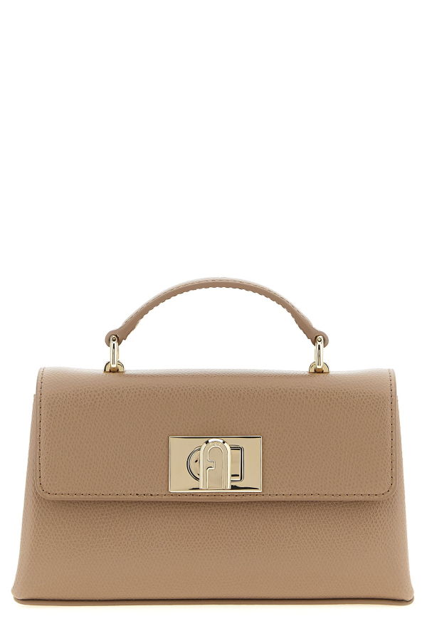 Furla 1927 Mini Crossbody Bag - Beige