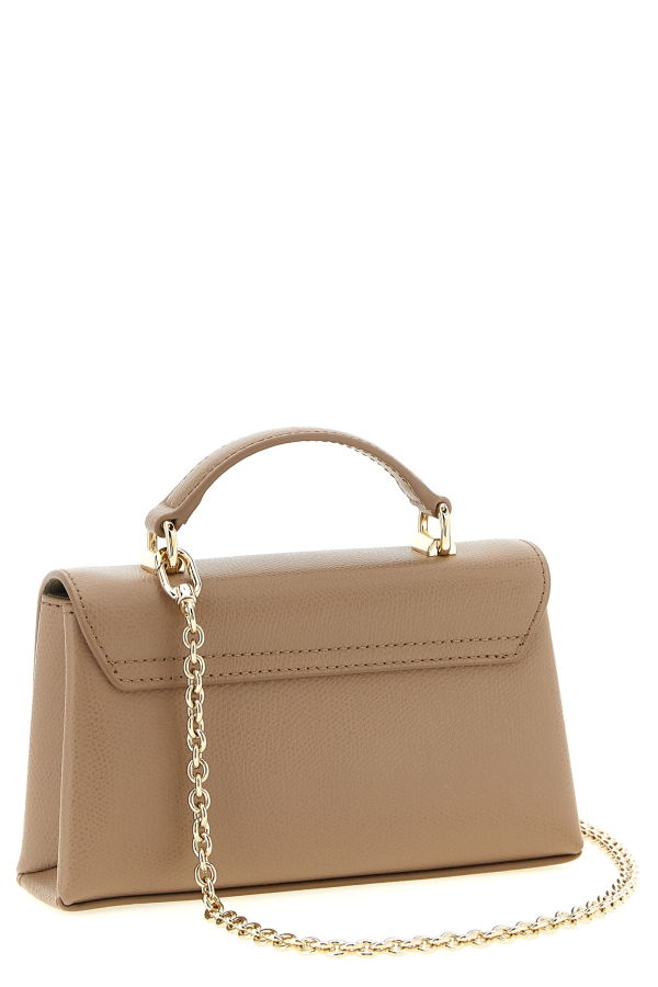 Furla 1927 Mini Crossbody Bag - Beige
