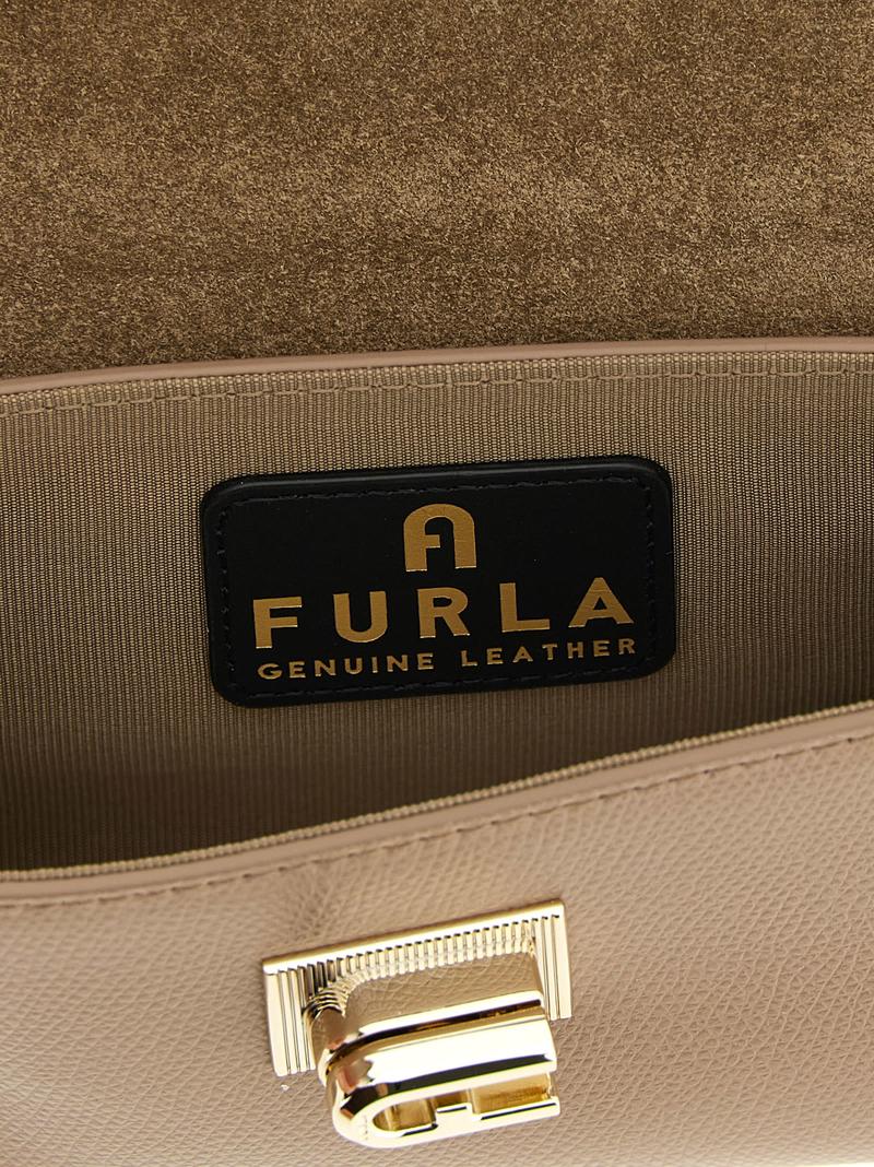 Furla 1927 Mini Crossbody Bag - Beige