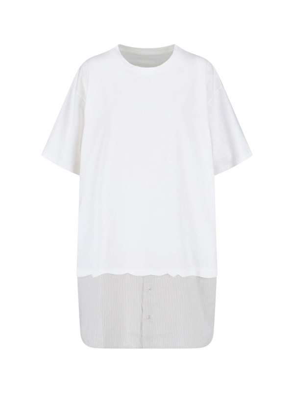 MM6 Maison Margiela T-Shirt Dress - White