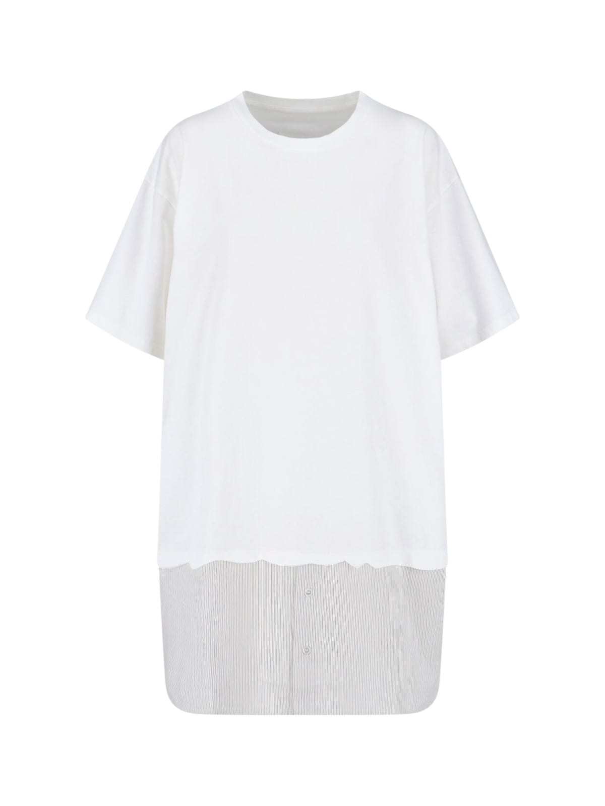 MM6 Maison Margiela T-Shirt Dress - White - Image 1 of 3