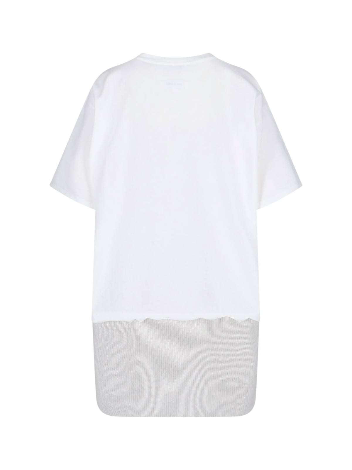 MM6 Maison Margiela T-Shirt Dress - White - Image 2 of 3
