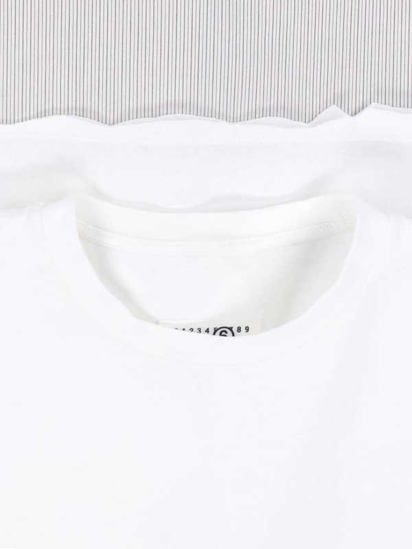 MM6 Maison Margiela T-Shirt Dress - White