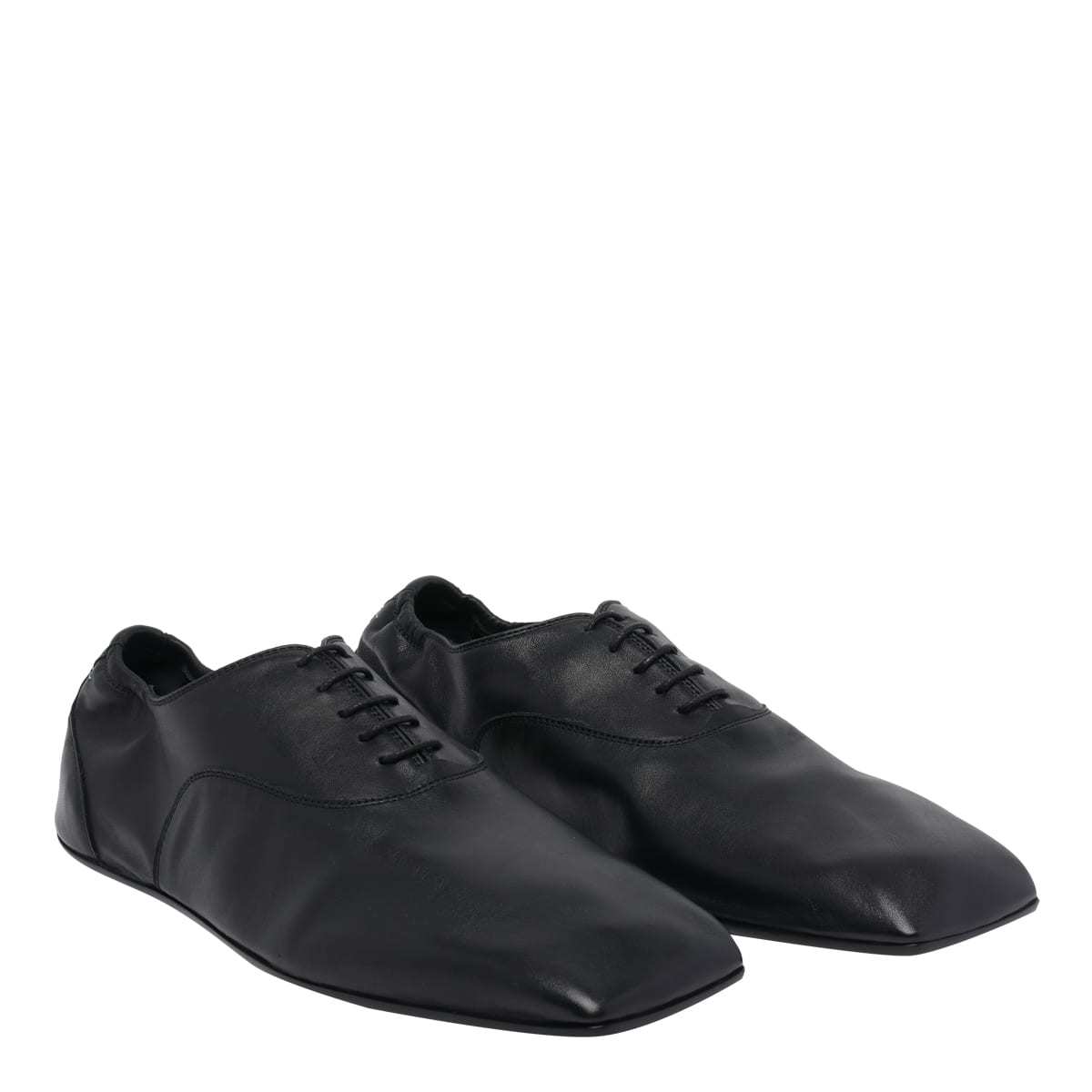 MM6 Maison Margiela Lace Up Shoes - Black - Image 2 of 4