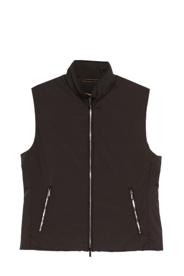 Moorer Outwear Waistcoat Vest - Brown