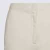 Fabiana Filippi White Cotton Pants - Burro - Thumbnail 3