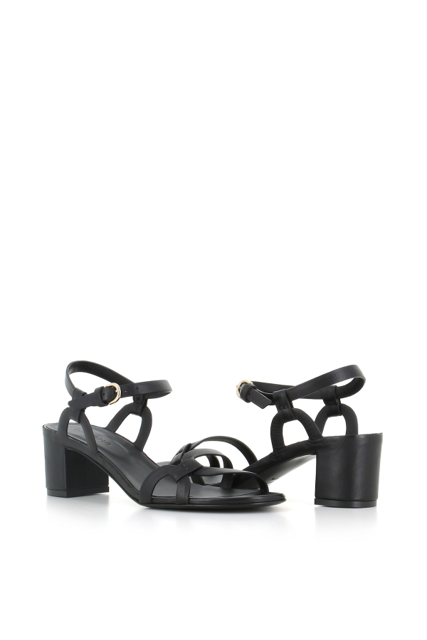 Del Carlo 12123 Sandal - Black