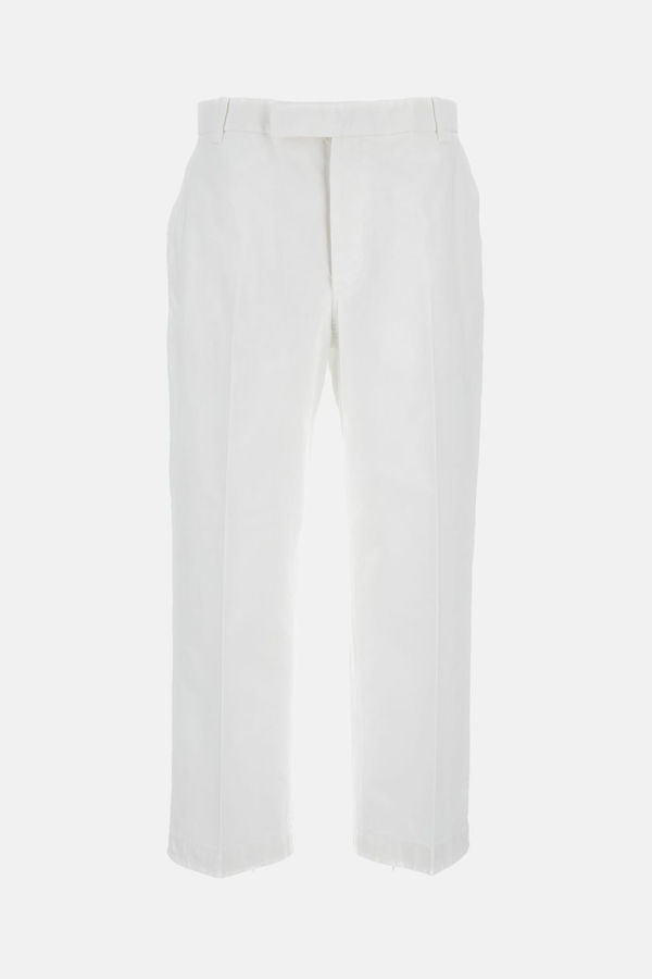 thom browne Utility Chino Trousers - White